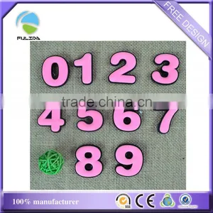 Custom Arabic Numbers Shaped Soft Pvc Decorating Fridge Magnet thumbnail-1