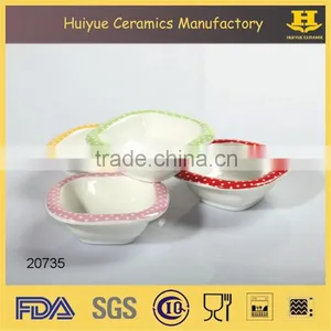 Ceramic Tapas Dish With Printing 20735 thumbnail-1