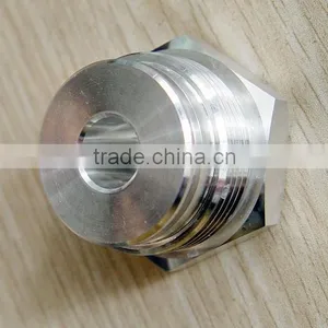 HLZS ISO 9001 High Precision Electric Brass Socket Cnc Brass Parts Made in China thumbnail-3