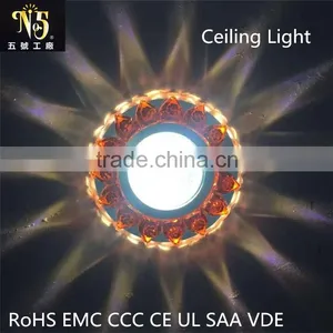 Modern LED Glass Corridor Downlight Factory Guzhen Zhongshan LED Downlight Factory CE FCC CCC RoHS thumbnail-4