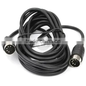 DIN Cables for Automotive Video Connection, Available in Various Types of DIN Plugs thumbnail-1