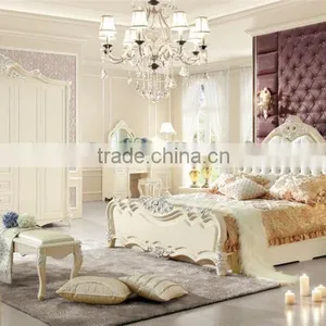 Bedroom Set Furniture Sleeping Bed Foshan Furniture Market thumbnail-3