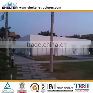 20mx40m Luxury Inflate Roof Tent Flooring Event Tent With Glass Wall System for Sale thumbnail-1