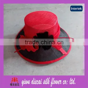 Best Selling European Popular Millinery Sinamay Hats thumbnail-1