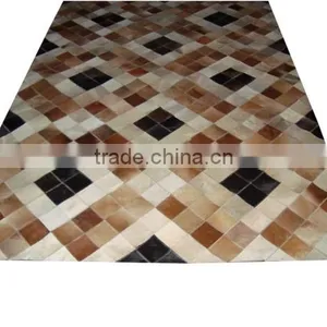 Hair-On Cowhide Leather Carpet PL-322 thumbnail-1
