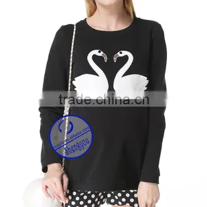 Custom 100% Cotton Maternity's Pullover Hoodies & Sweatshirts With Side Zipper thumbnail-2