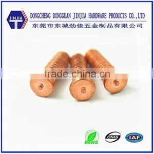 China Factory M5x10 Brass Headless Rivet Screw thumbnail-3