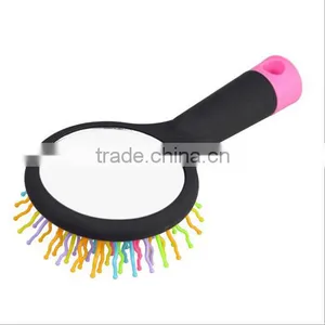 Personalized Pocket Mirror With Comb thumbnail-3
