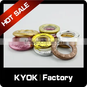 KYOK Home Decorations Project Curtain Metal Eyelet Rings ,window Blind Accessories ,curtain Eyelet Curtain Accessory thumbnail-1