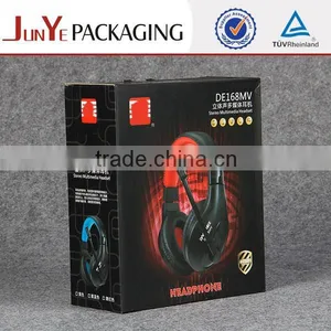 Custom Logo Printed Headset Soft Paper Packaging Box thumbnail-1