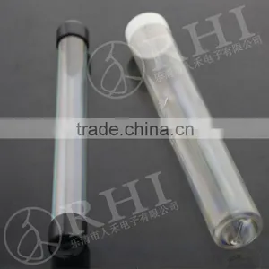 SGS Standard and Pvc Material Manufacture Clear Plastic Tubes With End Caps 36mm thumbnail-2