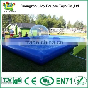 Best Selling Inflatable Swimming Pool for Rental , Inflatable Pool Rental With Water Walking Ball thumbnail-1