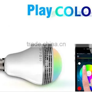 Colorful Bulb LED Light Mini Bluetooth Wireless Speaker thumbnail-2