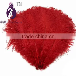 15-20cmHot Pink Ostrich Feathers Plumage Flapper Dresses for Craft thumbnail-3