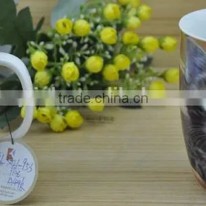11OZ Cute Cat Design Full Decal Print Tea Cups, Shiny Surface Porcelain Mug, KL5021-953 thumbnail-1