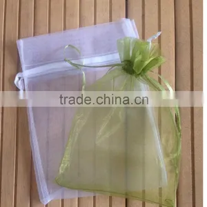 Hot Sale Drawstring Organza Gift Pouch for Jewellery and Candy thumbnail-1