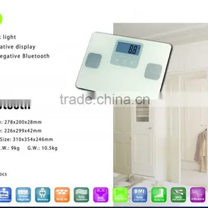 Bluetooth Wireless Bathroom Scale With Apple Analyzing Application, BMI Function,MAX 180KG thumbnail-1