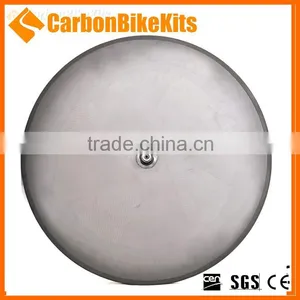 CBK Ultra Light Toray T700 700c Road Track Carbon Disc Wheel Clincher DIS-WC thumbnail-1