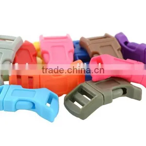 5/8" Colored Plastic Contoured Side Release Buckles for Paracord Bracelet Survival Bracelet Side Release Buckles thumbnail-1