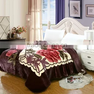 100% Fleece Blanke Manufacturer Korean Mink Blanket Quality Choice thumbnail-6