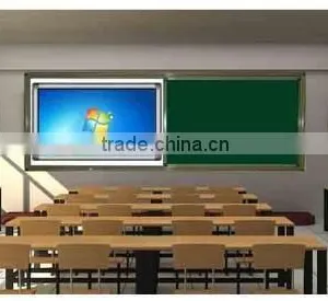 57 Inch Wall Hanging Windows System Touch Screen LCD Advertising Player thumbnail-1