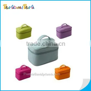 Promotional Satin PVC Hanging Cosmetic Bag for Gift thumbnail-1