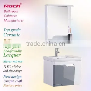 ROCH 8015 Low Price China Supplier PVC Bathroom Cabinet thumbnail-1