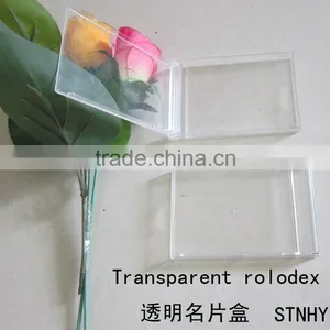 Mini Transparent Rolodex thumbnail-1
