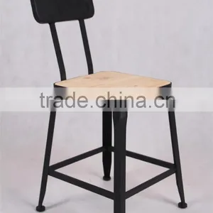 2016 New Design Iron Metal Type Dining Chair Vintage thumbnail-4