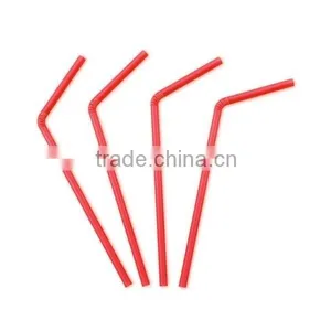 Disposable Colorful Hard Soft Drink Plastic Straw , Flexible Straw thumbnail-3