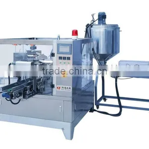 Auto Soap Stand-up Pouch Packaging Machine (filling and Sealing) thumbnail-1