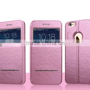 USAMS Brand Slip Smart Flip Cover for Iphone 6 4.7 thumbnail-1