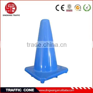 Blue Mini PVC Road Traffic Safety Cone thumbnail-3