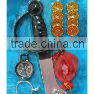 Pirate Set Pirate Knife Sword Toy Pirate Gold Coins thumbnail-6