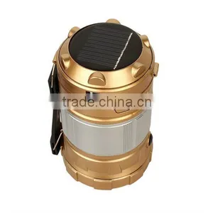 GY34 Portable Led Rechargeable Solar Powered Camping Lanterns Tent Lamps With Mobile Phone Charger thumbnail-4