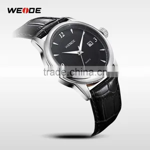 WEIDE Top Sale Famous Brand Men Watch Genuine Leather Strap Watches Waterproof Relogio Dress Men's Wrist Watches Casual WH93011 thumbnail-3