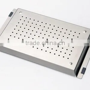 HOUSESTAR HOT SELLING Handmade Kitchen Sink Stainless Steel Rice Colander thumbnail-2