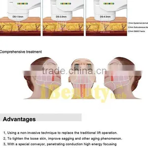 High Focused Ultrasonic Keywords Latest Hifu Slimming Eyes Wrinkle Removal Machine Eye Lines Removal thumbnail-5