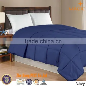 Plain Colour 100% Polyester Duvet Polyester Comforter Hollowfibre Quilt thumbnail-1