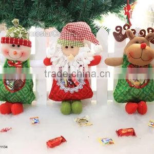 Christmas Tree Decorations New Arrival Christmas Snowman Elk Candy Bags Child Doll Gift Bag Festival Party Supplies thumbnail-1