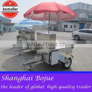 2015 Hot Sales Best Quality CE ISO UL EEC Hot Dog Cart Food Vending Hot Dog Cart Stainless Steel Hot Dog Cart thumbnail-1
