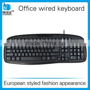 Shenzhen 11 Years Directly Sale Wired Waterproof Keyboard for Laptop thumbnail-1