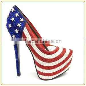 High Heel Ladies Shoes Luxury Jewel Dress Party Prom Women Shoes Quality Choice thumbnail-6