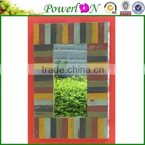 Popular Unique Design High Quality Antique Metal Decorative Painting Mirror For Home Garden Park Patio J15M TS05 X11PL08-34274 thumbnail-1