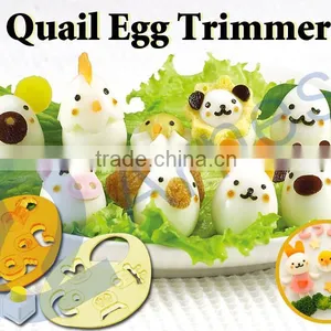 Arnest Cooking Tools Japanese Bento Lunch Kitchenware Quail Egg Tools Boiler Cooker Food Cutter Nori Seaweed Punch Set 75587 thumbnail-1