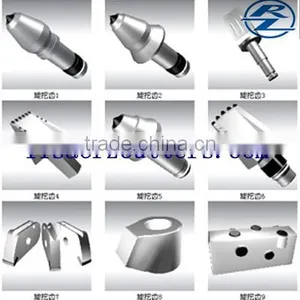 BFZ26 BFZ72/B Foundation Drilling Casing Bits Quick Change Bars Replaceable Blocks Piling Rig Flat Teeth thumbnail-4