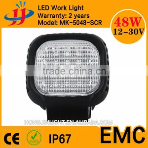 Wholesale Factory Direct 9-32V 48W Flood Crees LED Work Light With 3450lm thumbnail-2