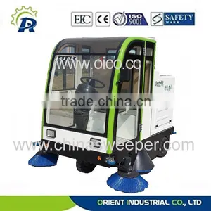 Road Sweeper E800LC, Road Sweeping Machine Industrial Brush Cleaning Floor Power Broom Sweeper thumbnail-3