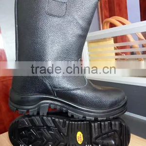 Industrial Cheap Workman's Steel Toe Brand Stylish PU Outsole Safety Boots With Artificial Wool for Winter thumbnail-2