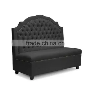 Fshion Decorated Restaurant Sofa Booth YK70116 thumbnail-1